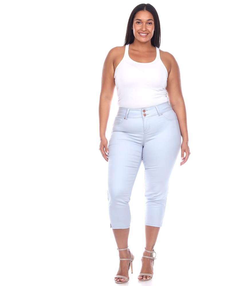 Capri Jeans Light Blue